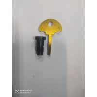 Болт із ключем для кріплення лючка бака К-750
